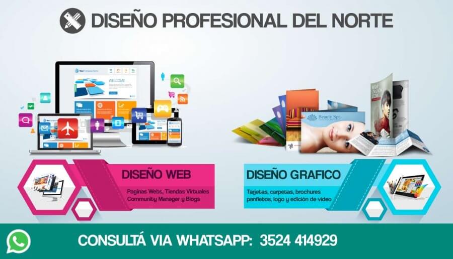 Diseño Web y Grafico Profesional en todo Cordoba