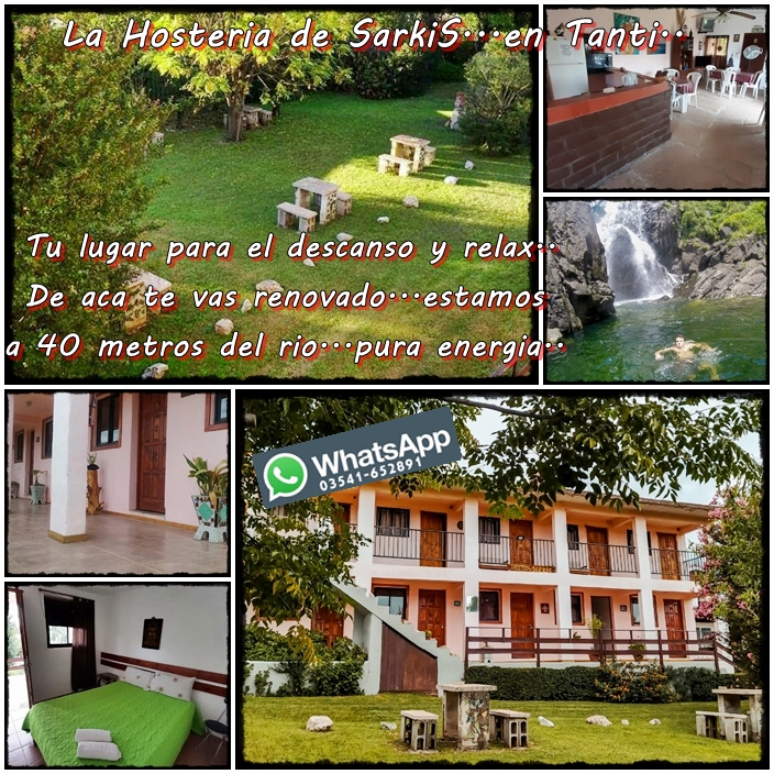 TI LUGAR  PARA EL DESCANSO Y RELAX EN CORDOBA, TANTI…