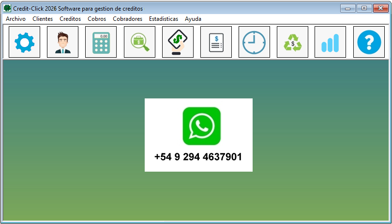 Software para gestion de creditos