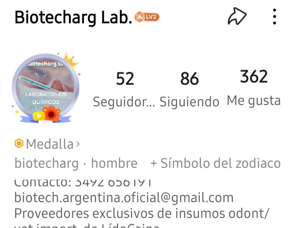 INSUMOS QUIMICOS ODONTOLOGICOS LIDO BENZO PARA LABORATORIOS, CLINICAS, FACULTADES, VER, FARMA, ESTUDIANTES